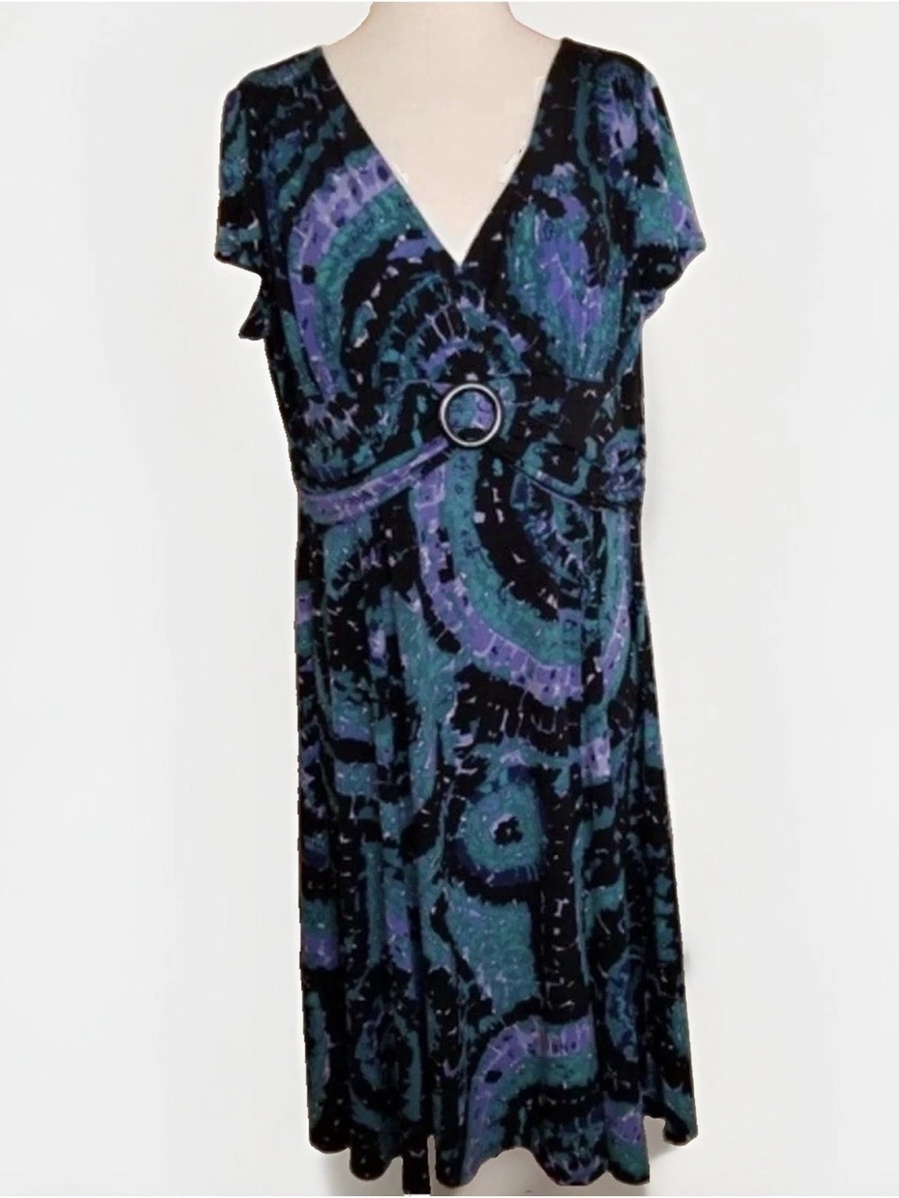 Perceptions NY multi colored dress size 18